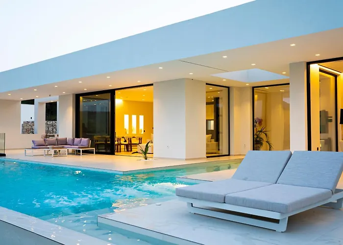 فيلة The Oasis, Luxury In Nidri Agios Christoforos (Lefkada)