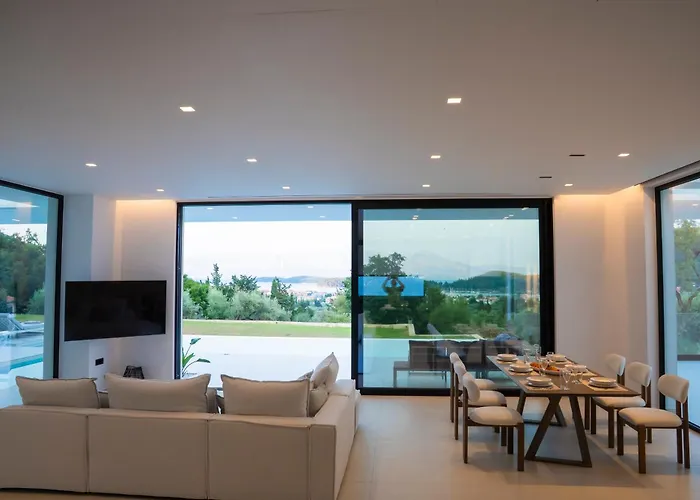 فيلة The Oasis, Luxury In Nidri Agios Christoforos (Lefkada)